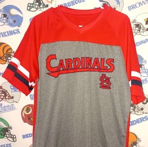 St. Louis Cardinals MLB Baseball V Neck Jersey Shirt